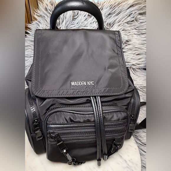 Madden Girl Drawstring Mini Backpack - Picture 2 of 5